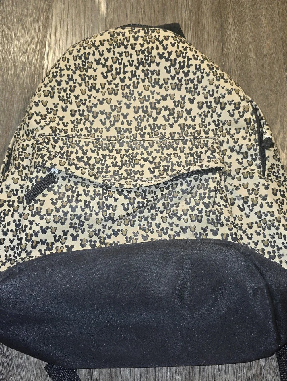 Disney Parks Mickey Mouse Animal Print Safari Backpack